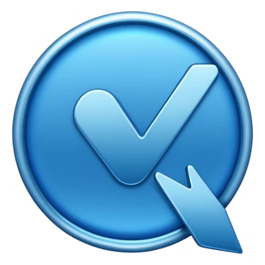Instagram verified blue tick mark sticker