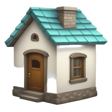 House whit an bow  sticker