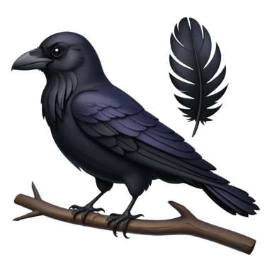a full Raven sticker