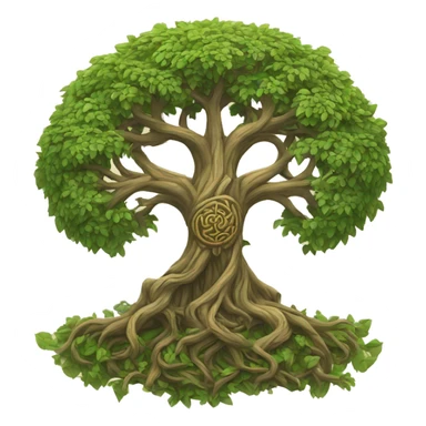 Viking style tree of Life  sticker