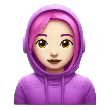 cute, pink and violet color, cyber style, computer, programming, web sticker