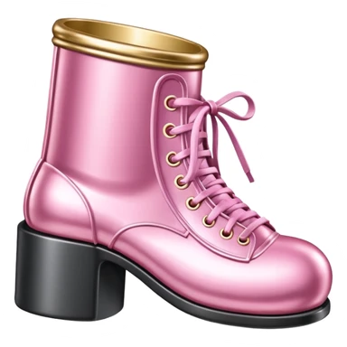 Moschino style spam can shoe sculpture  sticker