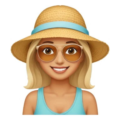 Coastal Town woman sticker