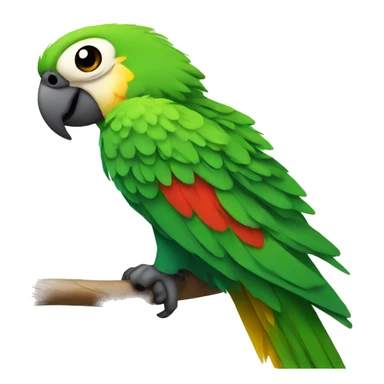 beautiful parrots sticker
