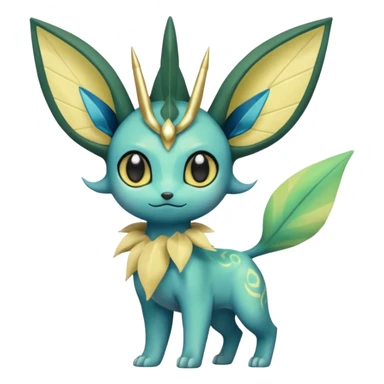 Amaura-Celebi-Umbreon-Vaporeon-Leafeon-fusion sticker