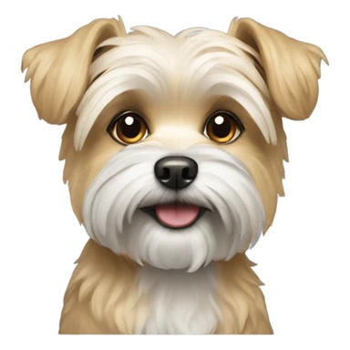 Morkie dog sticker