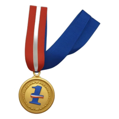 Royal fourth place medal sticker