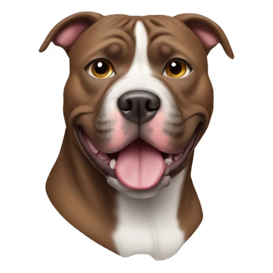 pitbull dog sticker
