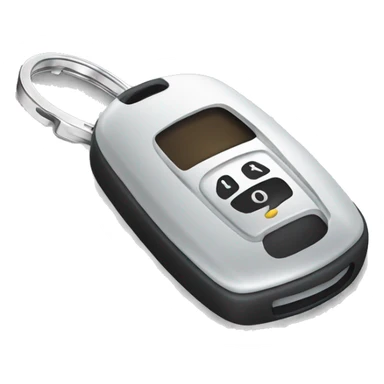 car key remote sticker