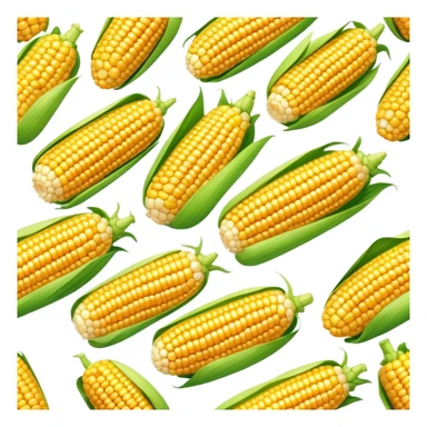 Corn on the cob sticker