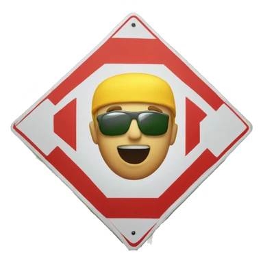 Over the limit on a road sign ￼ sticker