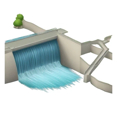 water dam sticker