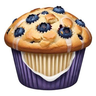 Blue berry muffin  sticker