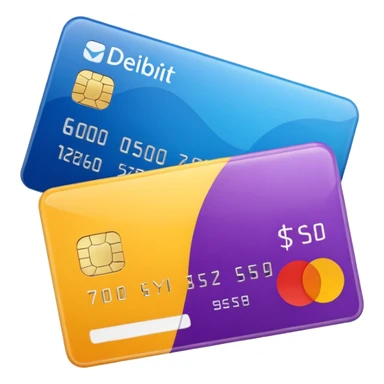 ACCEPTED PARTICIPATION METHODS — Debit and Credit Card together sticker