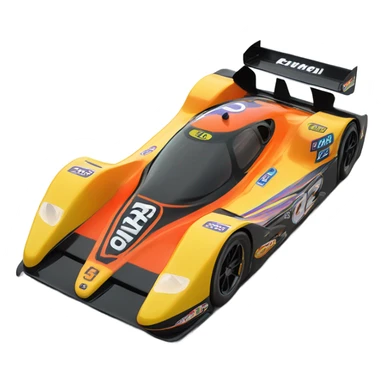 stock racecar sticker