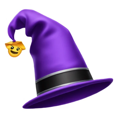 A magician’s hat with students peeking out of it. sticker