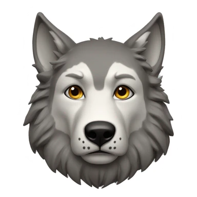 Lobo solitário  sticker