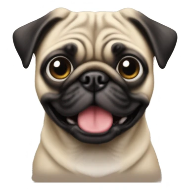 Pug sticker