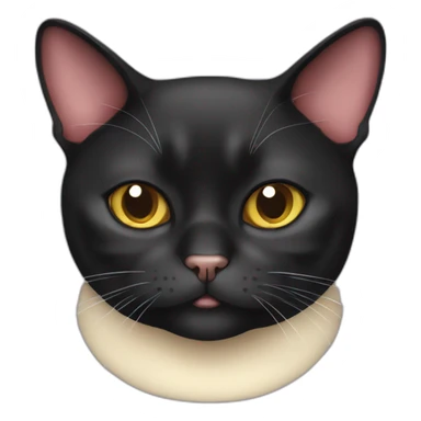 fat bombay cat sticker