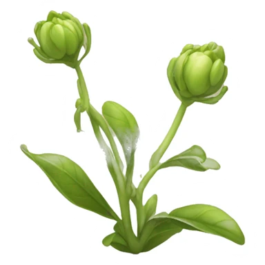 Seductive, Realistic,Tender, Sprouting sticker