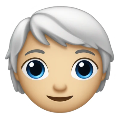 Letra "K" azul sticker