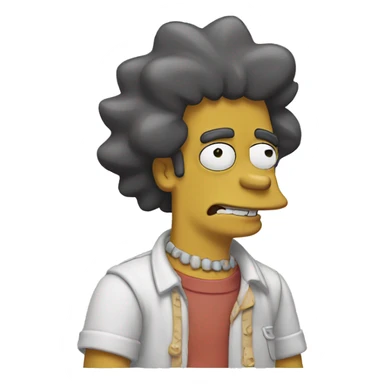 Simpsons sticker