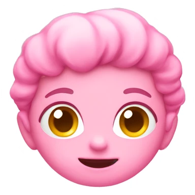 Cute pink emojis sticker