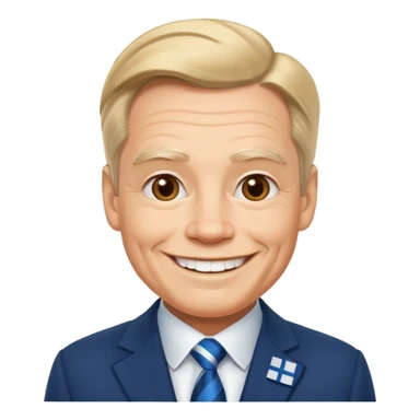 President of Finland sticker