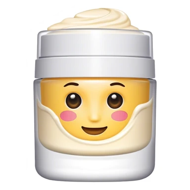 tube of face cream sticker