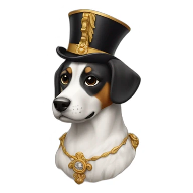 Royal  bourbon  chien sticker
