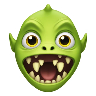 Scary sherk sticker