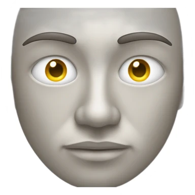 Face of man with sailboat reflecting in his eyes sticker