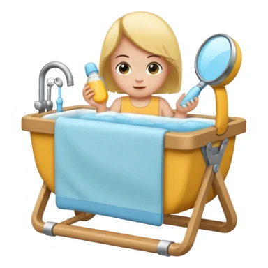 secador baby lis esmalte sticker