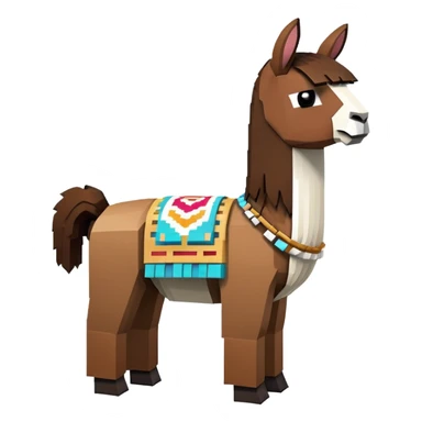 Minecraft llama sticker