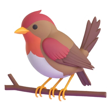 Cetti's warbler bird sticker
