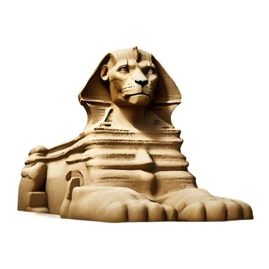 realistic Great Sphinx of Giza sticker
