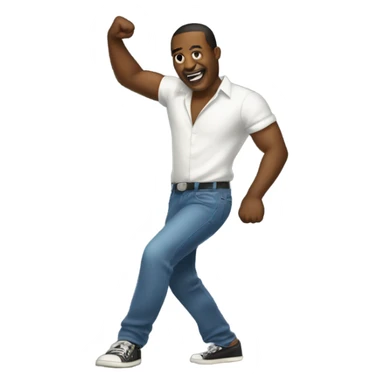A dude hitting the whip and nae nae sticker