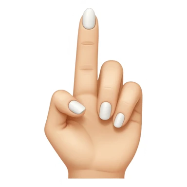 index finger sticker