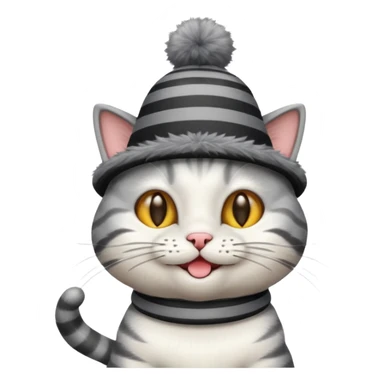 Cat in the hat sticker