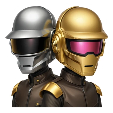 daft punk realistic sticker
