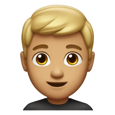 Memoji boy sticker