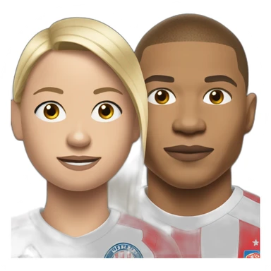 Haaland et mbappe  sticker