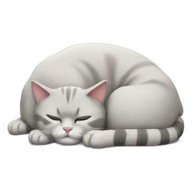 Toxedo cat sleep sticker