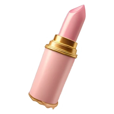 vintage rococo light pink lipstick  sticker