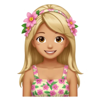 Aesthetic Summer Gyaru Girl sticker