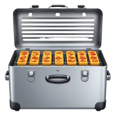 Grill box sticker