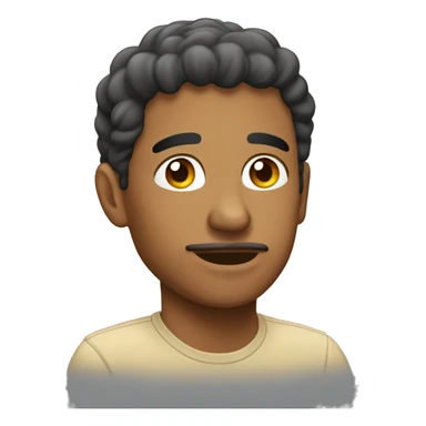 Hispanic daydreaming  sticker