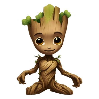 Groot with love sticker