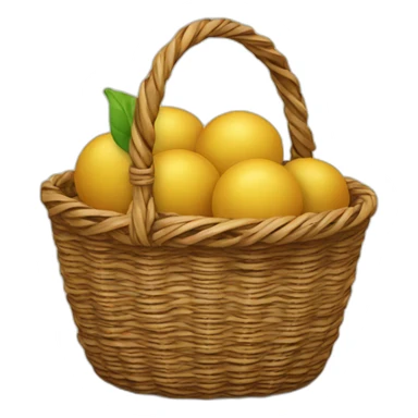 Basket sticker
