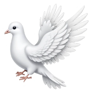a dove's tail sticker